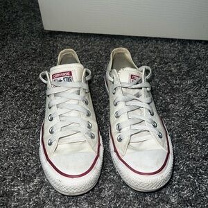 Converse White Low-Top Sneakers
